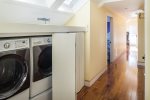 Laundry room from second floor hallway.